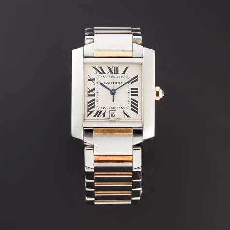 used cartier tank francaise ladies|cartier tank francaise automatic watch.